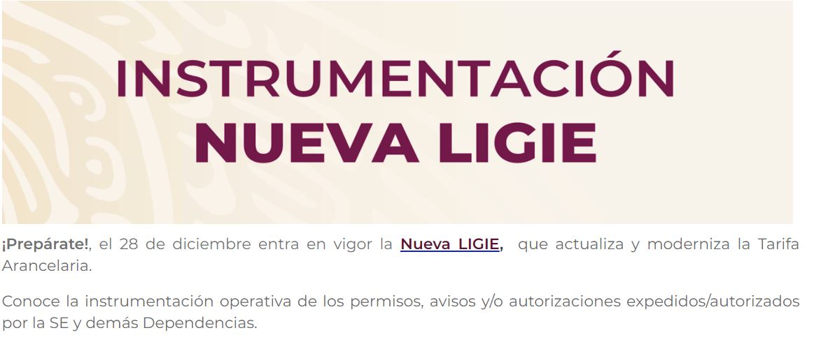 NUEVA LEY DE LOS IMPUESTOS GENERALES DE IMPORTACIÓN Y DE EXPORTACIÓN