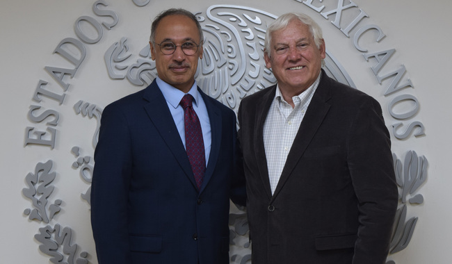 Ampliarán México y Kuwait cooperación científica-técnica en producción agrícola de zonas áridas e intercambio comercial