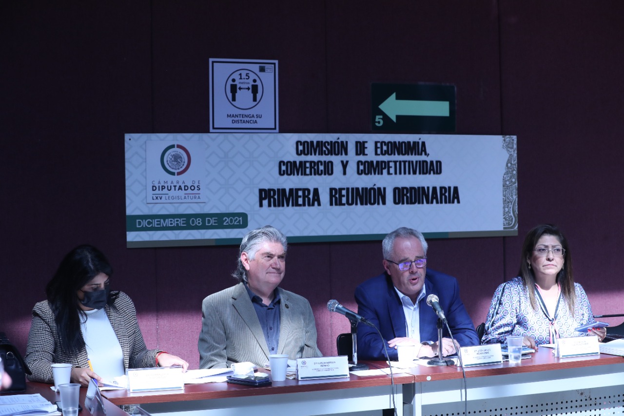 La Comisión de Economía avaló dictamen para expedir Ley de los Impuestos Generales de Importación y Exportación
