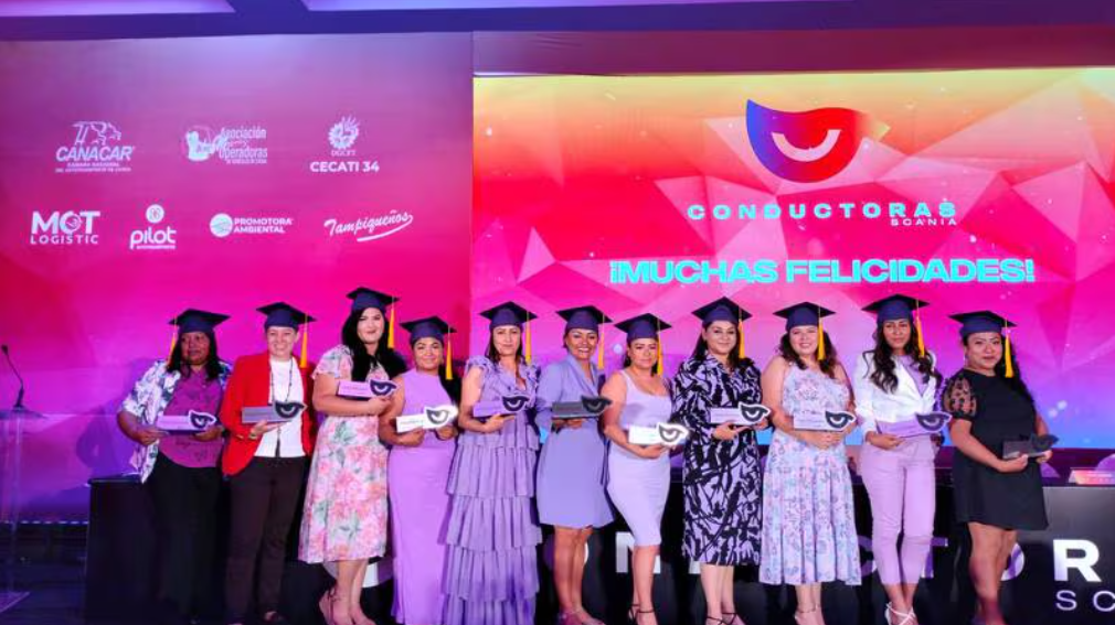 Conductoras Scania llega a su tercera generación de mujeres operadoras